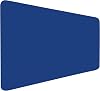 Gaming Player Mouse Pad, Non-Slip Base Gamer Mousepad, Table Protective Table Mat, Office Keyboard and Mouse Pad Blue, 100x50 cm - L
