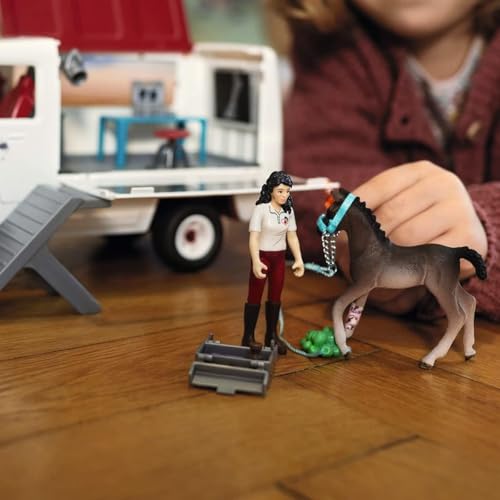 Schleich Horse Club | Mobile Tierärztin mit Fohlen 42439 | 37 Teile – Ansicht 4