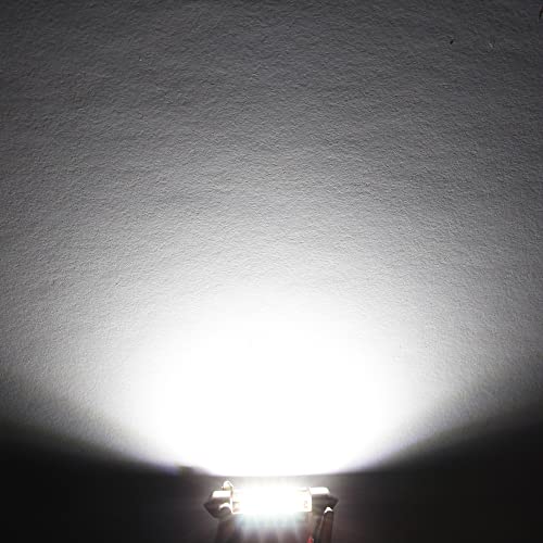 Phinlion 211-2 212-2 578 Led Light Bulb Super Bright 500 Lumens Festoon 41Mm 42Mm 6000K White Led Bulbs Replacement For Car Truck Interior Map Dome Trunk Courtesy Lights #TOP5
