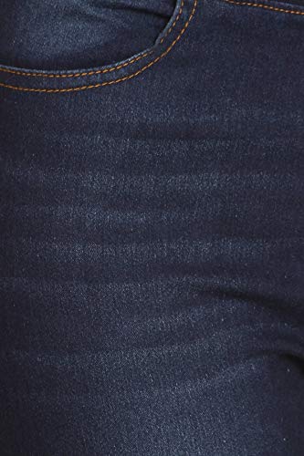 Women's Skinny Jeans Elastic Waist Pull On Jeggings Denim Pants with Pockets Regular - Plus Size4