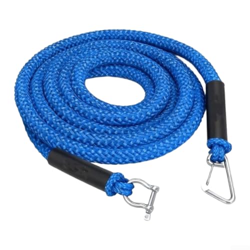 Corde d'ancrage extensible verte pour sécuriser votre kayak au ponton