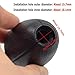 AJHLJ® 4 Speed Manual Car Gear Shift Konb Gaiter Shifter Knob for Nissan Datsun 1200 B110 510 1600 (4 Speed)