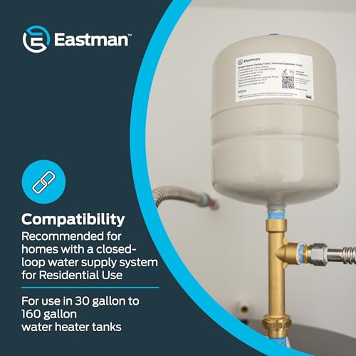 Eastman Thermal Expansion Tank, 2 gal, 3/4 in MIP Connection, 60022