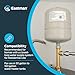 Eastman Thermal Expansion Tank, 2 gal, 3/4 in MIP Connection, 60022