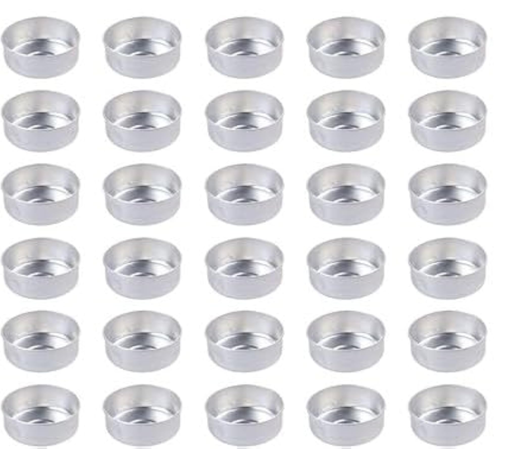 200 Tea Light Aluminium Empty Containers for Candle Making