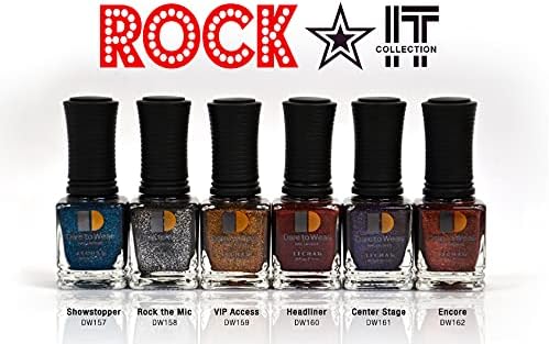 Dare to wear (Only Nail Polish) ROCK IT - Collection - 6 Full Size bottles 0.5oz/15ml