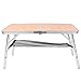 Odpowiedni Składanie Tabela, Kemping Tabela Strona Uchwyt 84x40x70 cm Składowanie Przestrzeń z Aluminium Stop oraz Mdf dla Na wolnym powietrzu Piknik grill