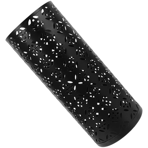 Support polyvalent pour fleurs séchées et parapluies en fer noir
