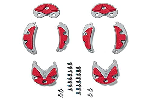 Recambio suela MTB Dragon 2 Spider 012 gris y rojo tallas 41 a 44 para zapatillas