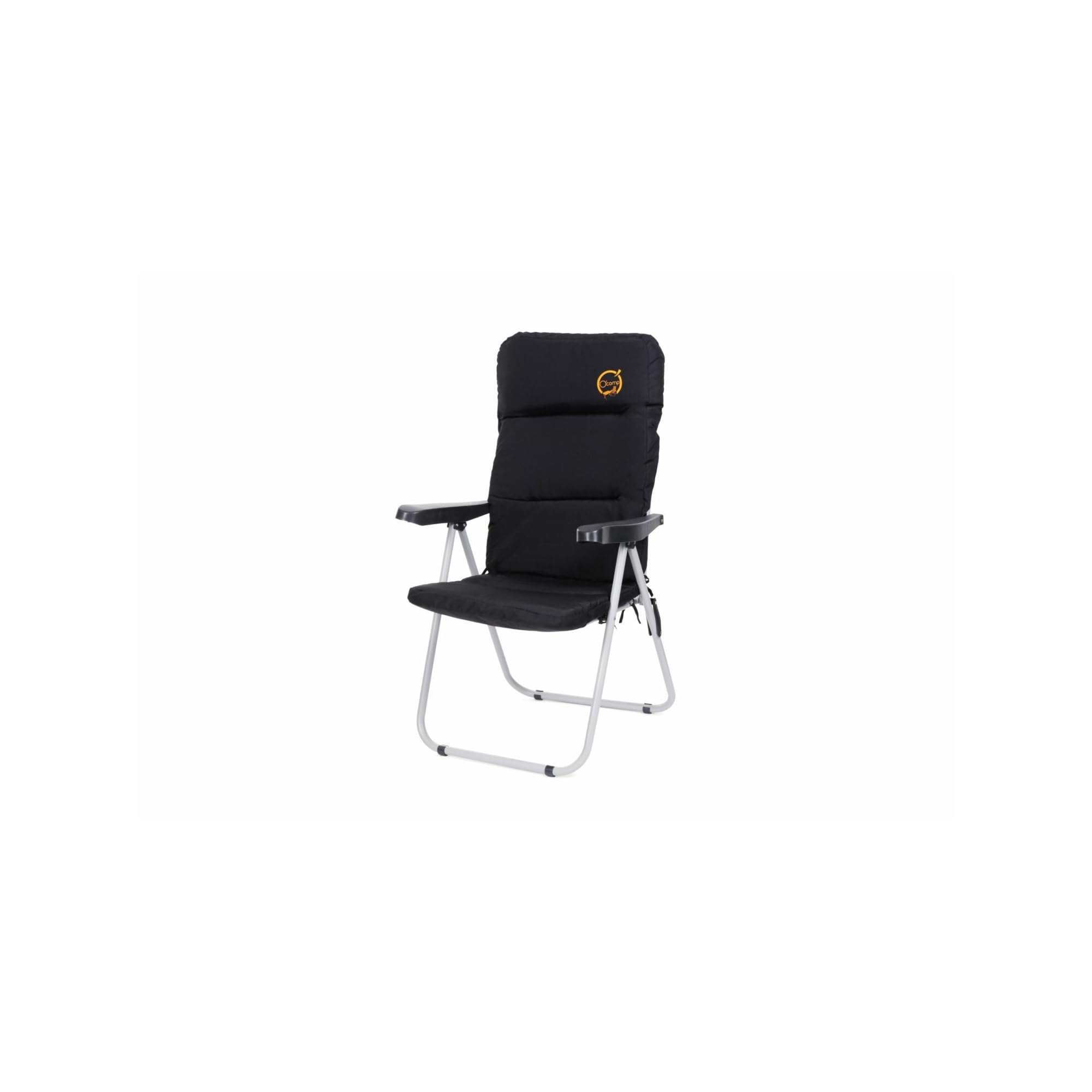 O'Camp Fauteuil de Camping Confort Pliable Multipositions - Dimensions : 70 x 62 x 105 cm