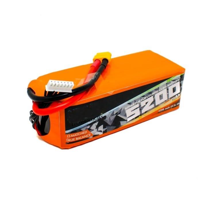 LRSA Drone Battery 11.1V 5200MAH 35C 3S RC Lipo Battery with Deans and XT60 Connector Soft Case for RC Tarpaulin DJI Quadcopter, Airplane, Helicopter, Car Truck Boat-image-5