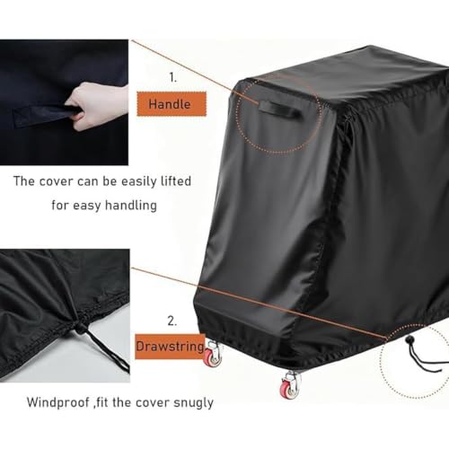 Funda para carrito a prueba de polvo y agua con tejido Oxford 5