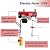 110V 220 Lbs Lift Electric Hoist, Electric Winch, Garage Ceiling Crane Overhead, Zinc-Plated Steel Wire Hoist for Garage, Warehouses, Factories Lifting, 39ft Lifting Height (220 LBS)