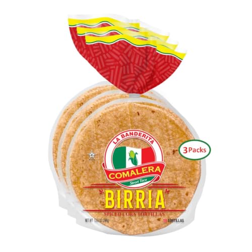 La Banderita Comalera® Street Taco Birria Spiced Corn Tortillas -