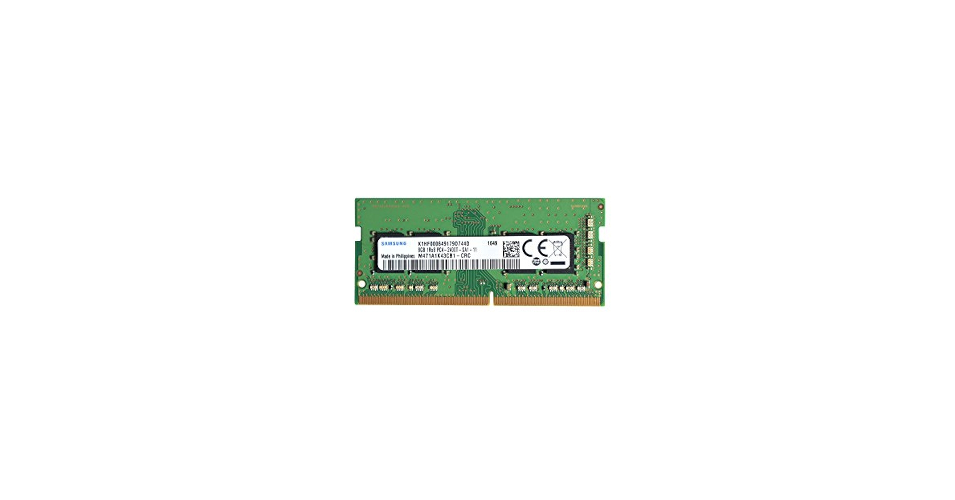 Amazon.com: Samsung 三星8GB DDR4 PC4-19200、2400MHz、260 PIN