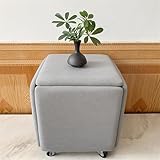 Tela Techno de alta calidad: este cubo cuenta con tapicería Techno Cloth de alta calidad, que ofrece comodidad y durabilidad. Su diseño elegante mejora cualquier espacio vital, por lo que es un complemento perfecto para la decoración de tu hogar. Ideal para un uso versátil, este cubo combina funcionalidad con estética contemporánea, asegurando que satisfaga tus necesidades mientras eleva tu estilo interior.