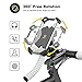 visnfa New Bike Phone Mount with Stainless Steel Clamp Arms Anti Shake and Stable 360° Rotation Bike Accessories/Bike Phone Holder for Any Smartphones GPS Other Devices Between 4 and 7 inches