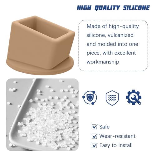 Image of Bittwee Seat Belt Buckle Holder Car Seatbelt Fixer, Beige