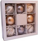 Cada bola de cristal está decorada a mano con mucho amor al detalle, lo que crea una colección única
