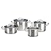 Produktbild Fissler original-profi collection / Edelstahl-Topfset, 4-teilig, Kochtopf-Set, Töpfe mit Glas-Deckel, Induktion, alle Herdarten (3 Kochtöpfe, 1 Bratentopf,)