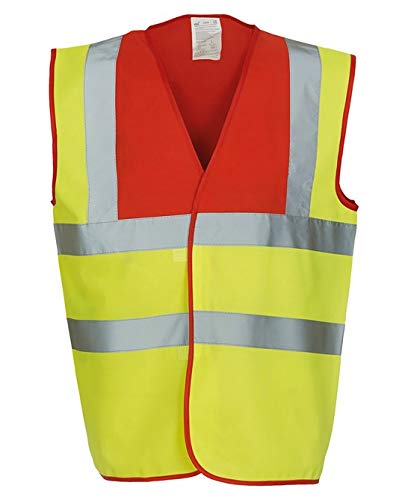 Expert Workwear Hi Vis Multi-Colour Safety Vest High Visibility Reflective Viz Waistcoats 2 Band & Brace - 24 Colours | Small to 5XL โ image 1
