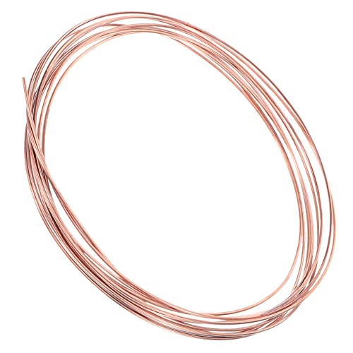 Beatifufu 1 Roll Soft Copper Wire DIY for Jewelry Making Electrical Motors Lighting Fixtures