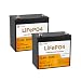 2PACK 12V 50AH Lithium Battery, 5000+ Cycles Deep Cycle LiFePO4 Battery with Built-in 50A BMS fit for RV, Home Storage,Trolling Motor,Off-Grid System,Solar Power System,Marine