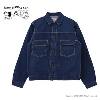 Amazon | [ステュディオ・ダルチザン] 45th 藍桜デニム