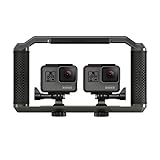 Triad Grip - Handheld Pro Vlogging Rig Tray for Smartphone, GoPro Hero 7/6/5/4/3, Osmo Action, GoPro Fusion, Mirrorless, DSLR, iPhone Xs Max XR X 8 7 Plus