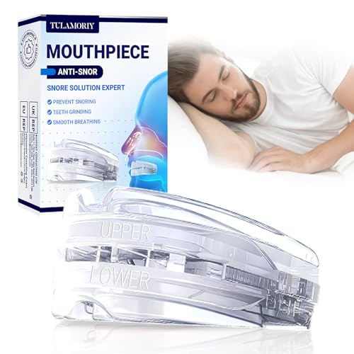 Férula Antironquidos, Dispositivos Anti Ronquidos, Aliviar Los Ronquidos, Mejora efectiva del sueño, Fácil de usar, Adecuado para uso diario, Para hombres y mujeres