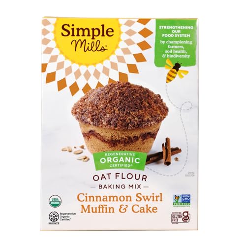Oat Flour Cinnamon Swirl Muffin Mix 1pk