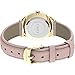 Timex Women's Modern Easy Reader 32mm Watch – Rose Gold-Tone Case White Dial with Pink Genuine Leather Strap
