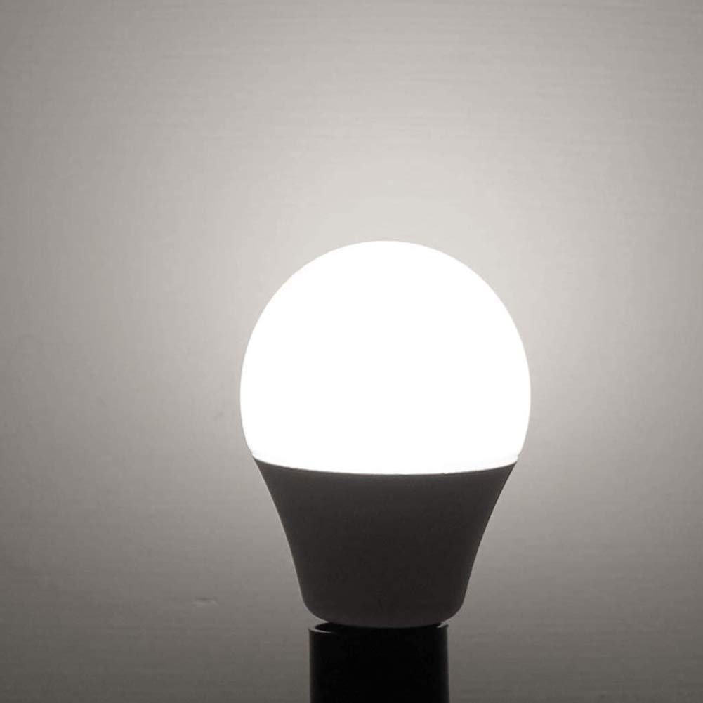 Lot de 4 ampoules LED E14 G14 5 W équivalent à 50 W G14 Blanc lumière du jour 6000 K E14 750 lm pour ventilateur de plafond Éclairage de la maison