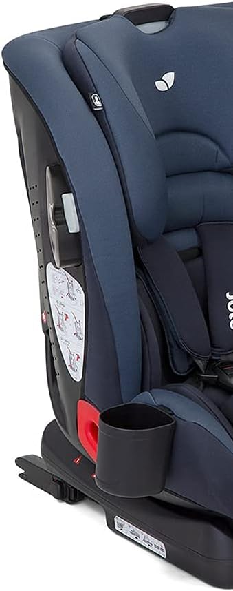 Side view of Joie Bold Car Seat showing the integrated cup holder and side panel.