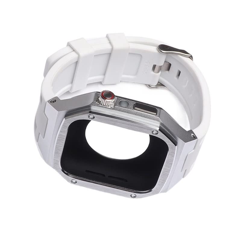 Bracelet en silicone de luxe iWatch pour un style chic au bureau et au sport