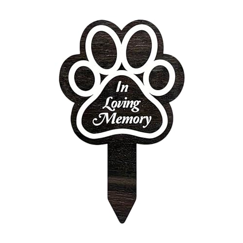 Marqueur funéraire pour chien, marqueur funéraire pour animal de compagnie, piquet commémoratif de jardin, piquet funéraire pour chien, plaques commémoratives pour perte d'animaux de compagnie pour
