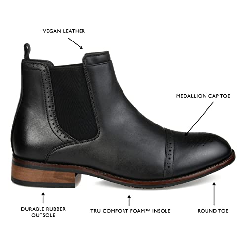 Image of Vance Co. Men's Garrett Cap Toe Chelsea Boot