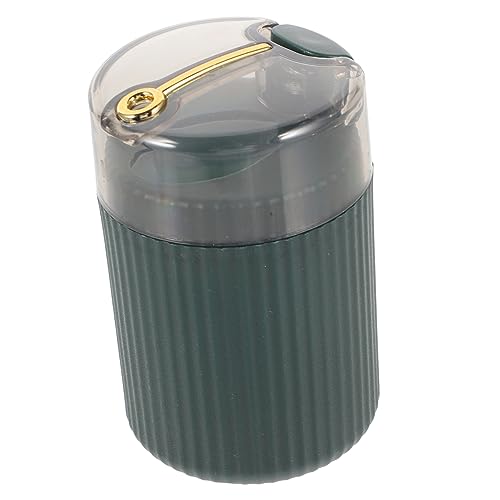 BEBEMOKO Palillero Automático Tapa Dispensador de Palillos de Dientes Material PP Diseño Compacto para Hogar Uso Diario Contenedor Portátil