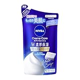 ニベア クリームケア ボディウォッシュ Ｗ濃厚保湿 ヨーロピアンホワイトソープの香り つめかえ用 340ml ボディソープ 保湿 スキンケア