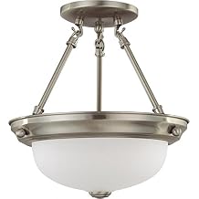 NUVO 60/3244 اثنين من الضوء شبه تدفق جبل، نحى النيكل/الزجاج المتجمد