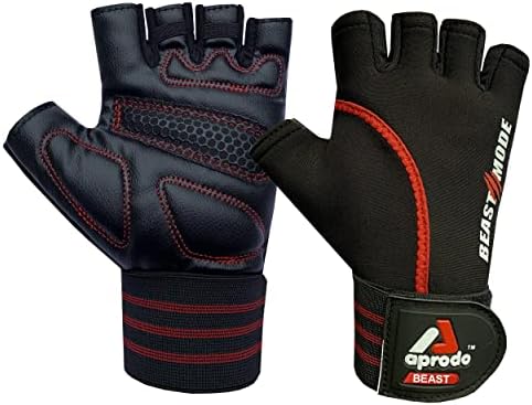 Cardio Fitness Gym Gloves With Wrist Support Assorted Per Set Online At Best Price | Lulu UAE
