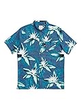 Bajo recto Quiksilver Poolslider - Camisa de Manga Corta - Hombre - S - Azul.