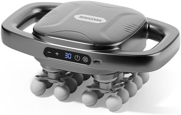 20 Heads & 16 Heads Massage Gun - Deep Tissue Percussion Muscle Massager, Cordless Electric Fascia Gun for Athletes, Pain Relief, Recovery, Home Gym