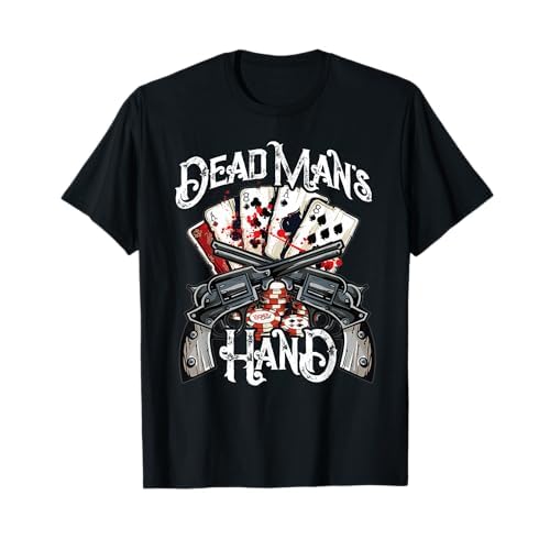 Dead Man's Hand, Aces & Eights Poker Geschenkidee T-Shirt