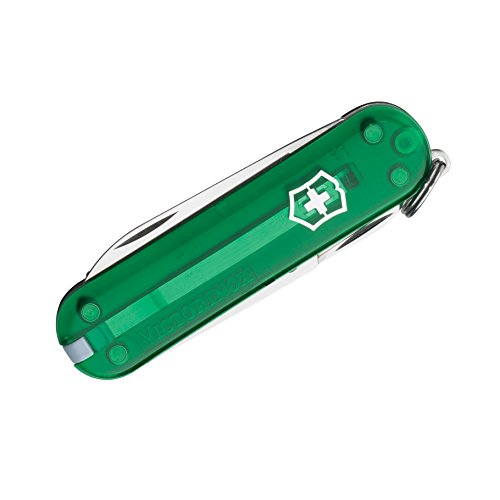Victorinox Swiss Army Classic Sd Pocket Knife, Translucent Emerald ,58Mm #TOP2