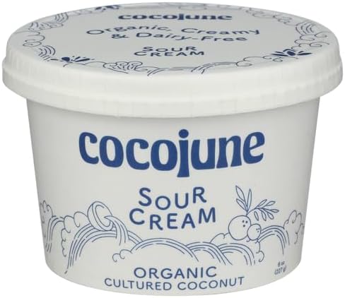 Cocojune Organic Plant Based Sour Cream, 8 OZ