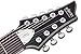 Schecter Damien Platinum 9-String Electric Guitar, Rosewood Fingerboard, Satin Black