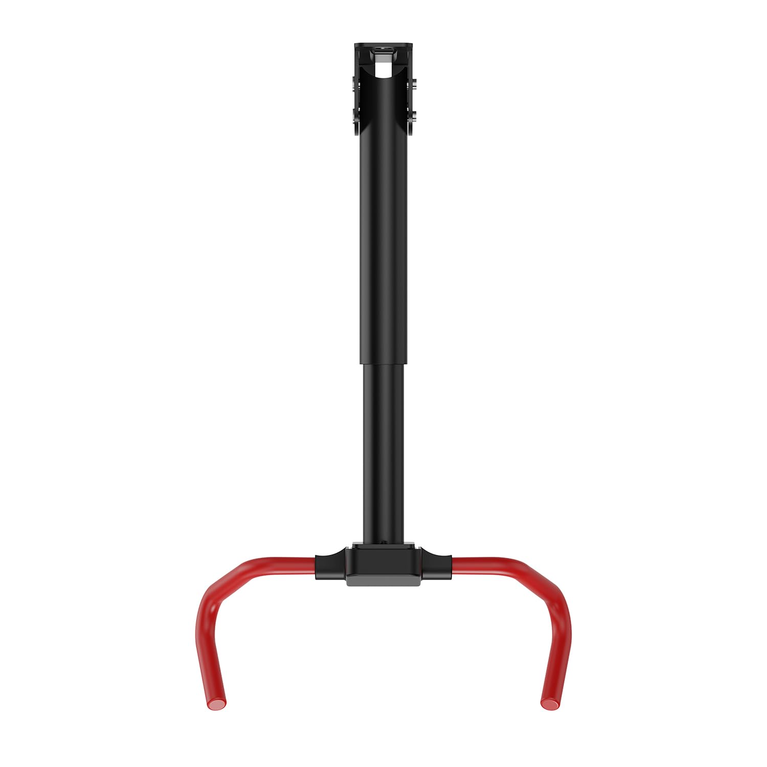 Maclean Portabici da Parete Regolabile Acciaio Pieghevole 30 kg Nero