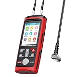 Wintact Digital Ultrasonic Thickness Gauge, Range 0.039 to 11.81 in with Probe for Measuring Metal and Nonmetal Materials, Steel, Cylinder Wall, Plastic, Glass, PVC, Pipes (WT1201)
