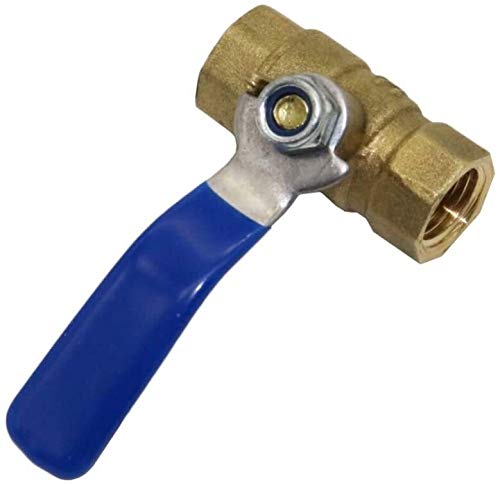 Raccordi filettati Raccordi per tubi in ottone Filettatura femmina da 1/4" Valvola a sfera in ottone Connettore rapido Giunto per irrigazione da giardino Raccordo per tubo in rame Adattatore accoppi